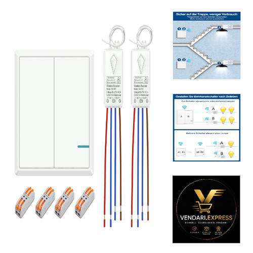 Funkschalter set 230v thinkbee - funkschalter,