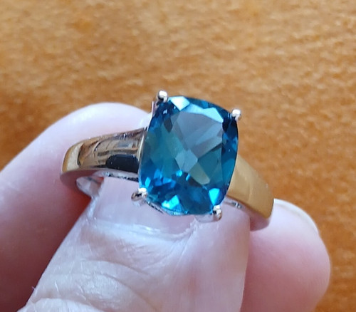 Harry ivens topas ring tief - ivens,