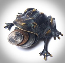 Wiener Bronze Frosch Geldfrosch Artdeco KURIOS