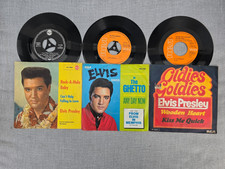 3 x 7" - Elvis Presley -