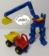 ( RB 4 ) LEGO Duplo Toolo Baustelle Kran mit Baggerschaufel und LKW