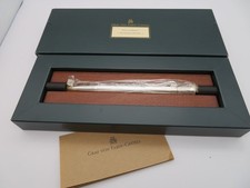 Graf von Faber Castell Classic Dreh Kugelschreiber Versilbert Frühe Version OVP