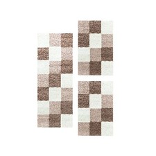 Bettumrandung Läufer Set Karo