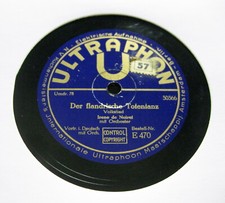 Irene de Noiret - Der flandrische Totentanz / Sonne und Regen ULTRAPHON E 470