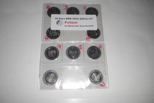 Komplettsatz 5 x 10 Euro BRD 2024  (1 x ADFGJ) " Polizei "  pfr/St ab Lager