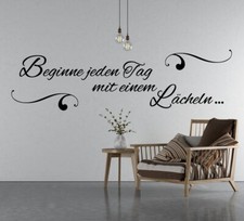 Wandtattoo Wohnzimmer Spruch
