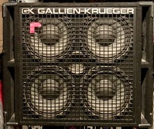 Gallien Krueger 410 RBH 4x10 Bass Cabinet Tour Proven 800 WATTS LAUT!