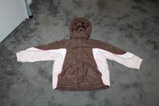 Jacke ** Winter ** Gr.116 ** Braun Rosa** Rodeo C&A ** ansehen und lesen
