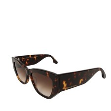 Victoria Beckham Damen Sonnenbrille Braun Sonnengläser UV Schutz