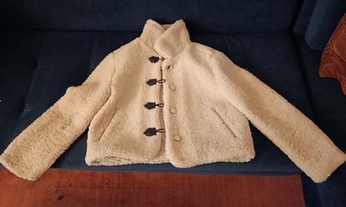 Zara jacke lammfell look - im, lammfell-look
