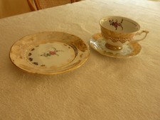 Porzellan Sammeltasse Gedeck