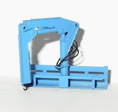 Messingmodell ladekran blau - ladekran, h0