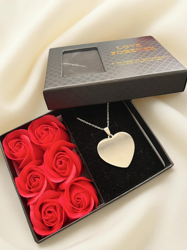 Geschenkbox mit rosen - geschenkbox, für