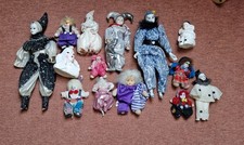 Harlekin Puppen Konvolut