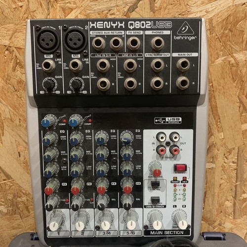 Behringer xenyx q802 usb - usb, 8
