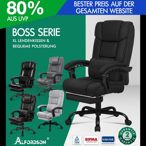 Alfordson bürostuhl executive - alfordson,