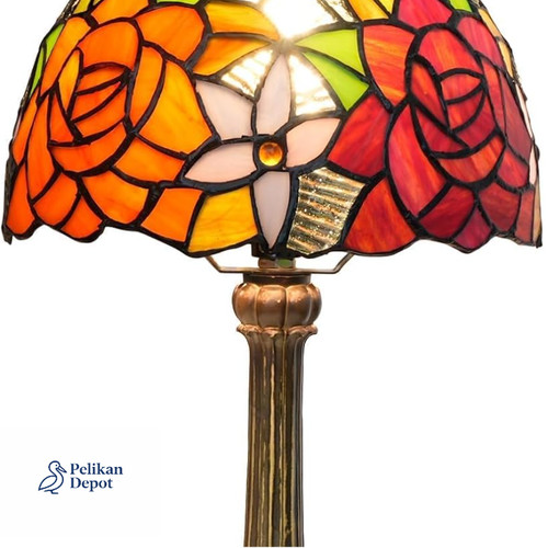 Tiffany lampe buntglas - tiffany-lampe,