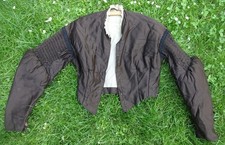 alte Jacke Ur-Omas Tracht Trachtenjacke schwarz historisch antik Fundzustand