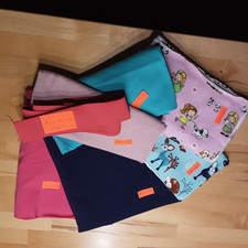 Stoff Paket Reste Jerseystoffe u. Bündchen div. Größen u. Farben  Hobbyauflösung