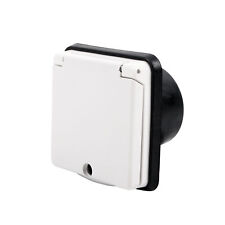 Vorzeltsteckdose 220V weiß 9