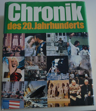 CHRONIK des 20. Jahrhunderts, gebunden, Leinen mit Schutzumschlag