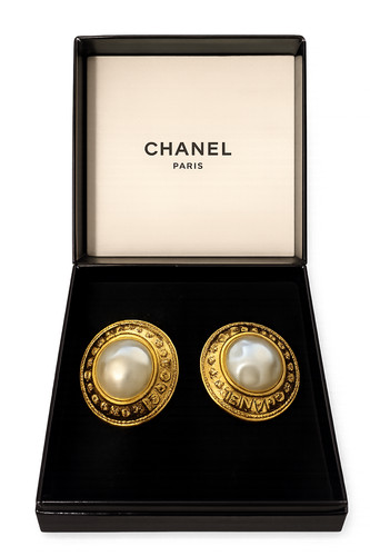 Chanel vintage clip ohrringe - clip,