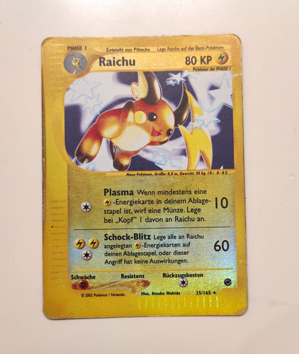 Nintendo pokémon tcg raichu - pokémon,