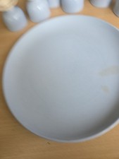 6 Blaue Alte Eierbecher Echt