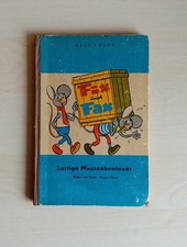 1964 FIX und FAX 28 Lustige Mäuseabenteuer DDR Comic Buch Junge Welt Kult Vintag