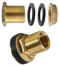 Tankdurchführung Durchführung Messing Regentonnendurchführung Fassverschraubung