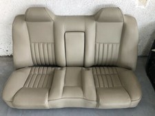 Original Alfa Romeo 166 Sport Leder Beige Sitz Hinten Sitze Sitzbank Rückbank