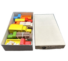 DDR Spielzeug VEB Holzspielzeug Dregeno LKW mit Ladung 6x in der OVP