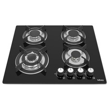 Einbau Gaskochfeld Glas