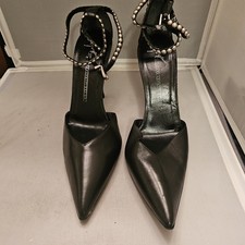 GIUSEPPE ZANOTTI Black Leather