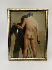 Männerakt Rücken im Stile