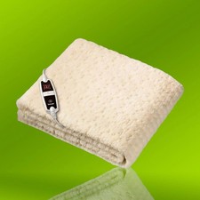 Beurer UB 53 Teddy Unterbett Single, kuschelig, creme, wärmend, Schlafkomfort