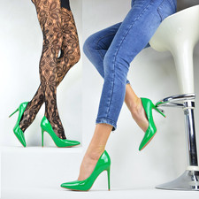 LACK DAMENSCHUHE TOP STILETTO