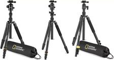 National Geographic Foto Stativ Reisestativ Set, Schnellwechselplatte, Kugelkopf