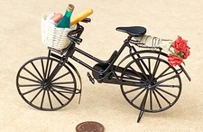 Puppenstube Metall Fahrrad &