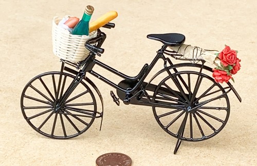 Puppenhaus metall fahrrad - puppenhaus,