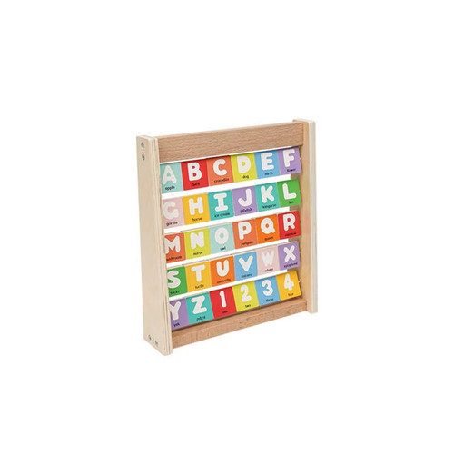 Flip alphabet blöcke aus - aus, holz