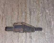 Krawattenklammer Bus Linie 10 BAUWEG / 925 Silber