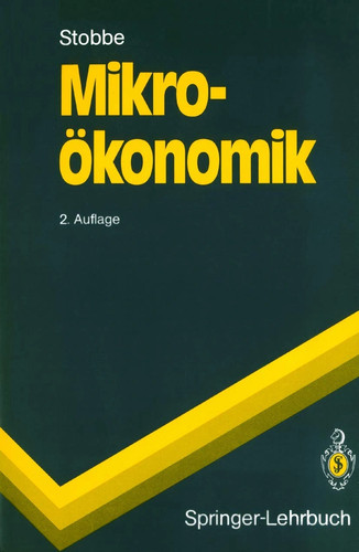 Mikroökonomik alfred stobbe - alfred,