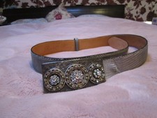 Reptile's House Leder Gürtel