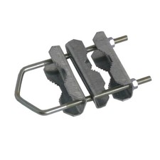 Doppelmastschelle für Mast Ø