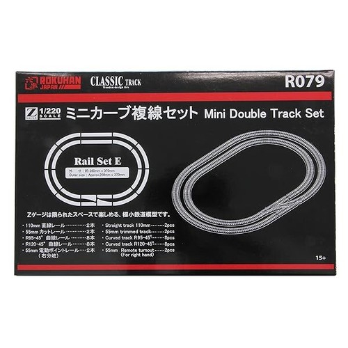 Rokuhan spur r079 mini kurve - z,
