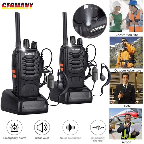 Baofeng 888s walkie - 2x,