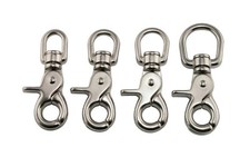 Scherenkarabiner Edelstahl