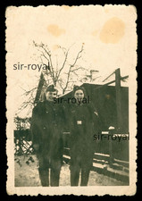 Hübsche Frauen in Luftwaffe Uniform - Wehrmacht - WK2 Foto 6x9cm