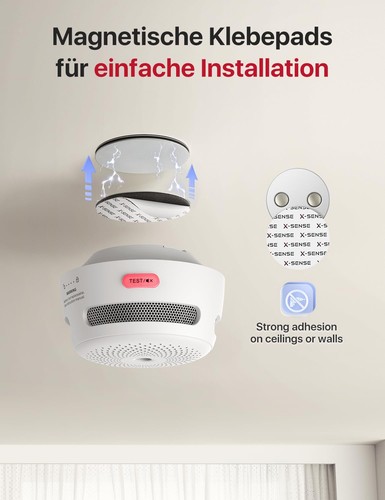 Mini rauchmelder mit jahre - mini, 10